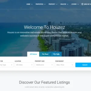 Houzez Theme For Real Estate